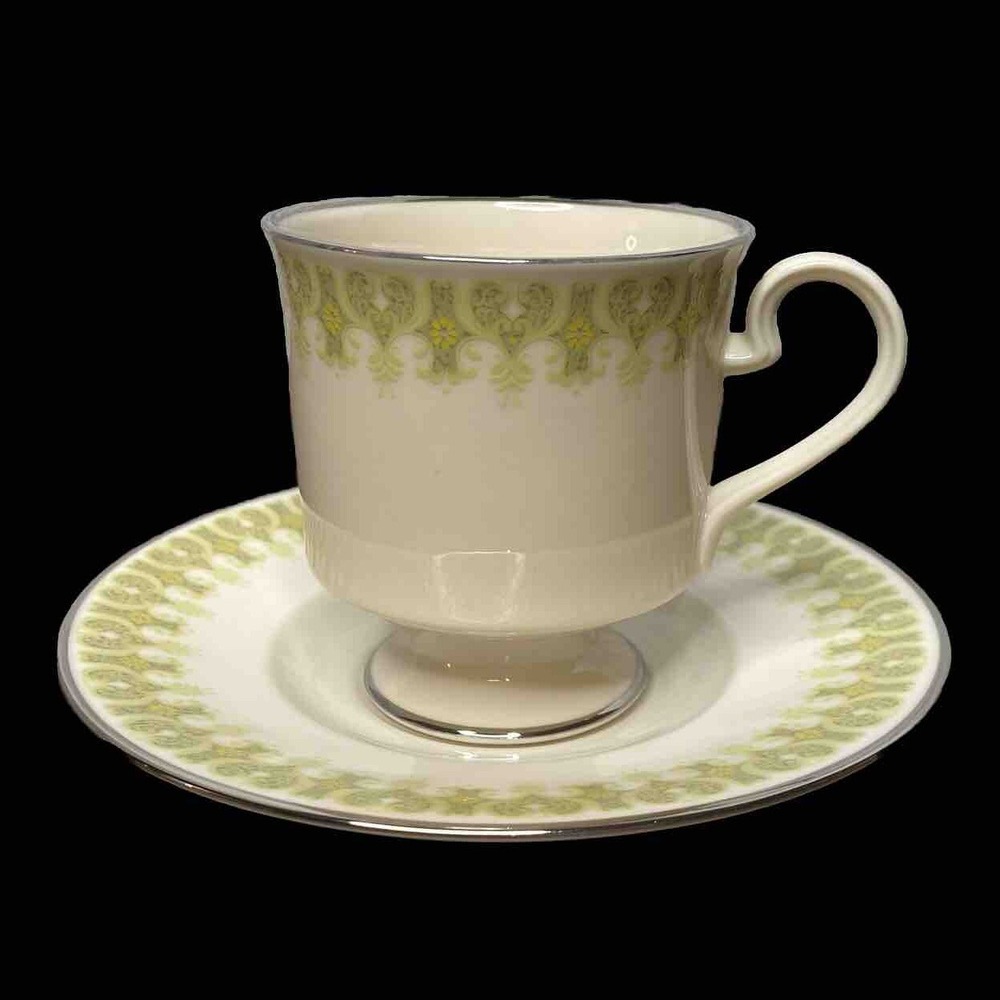 Franciscan Masterpiece GABRIELLE Fine China Teacup & Saucer Set